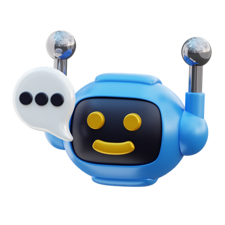 Chat Bot  3D Icon