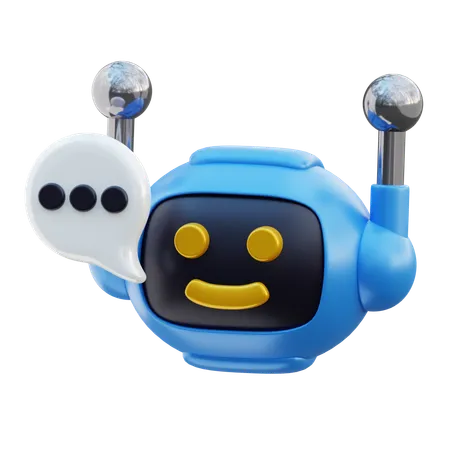 Chat Bot  3D Icon