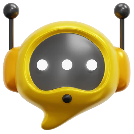 Chat Bot  3D Icon