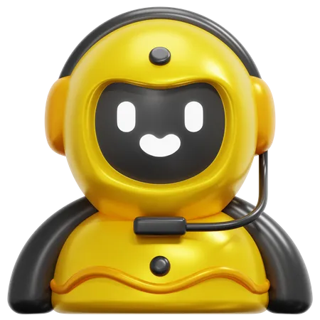 Chat Bot  3D Icon