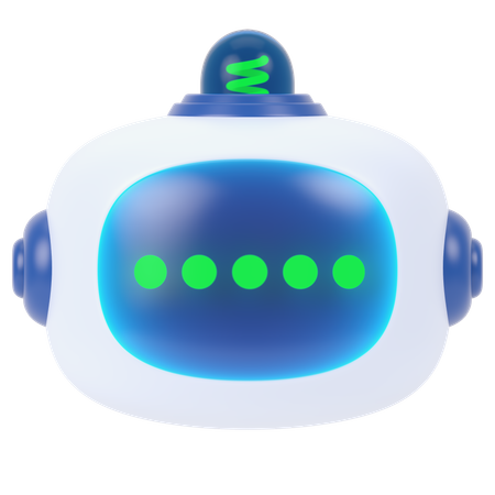 Chat Bot  3D Icon