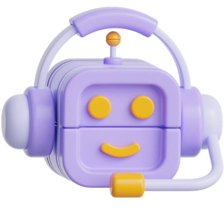 Chat Bot  3D Icon