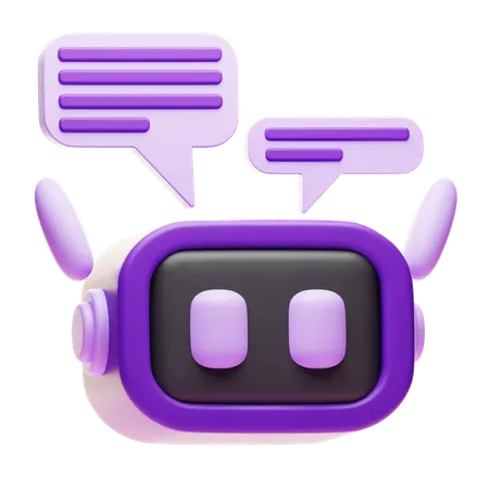 Chat Bot  3D Icon