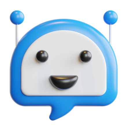 Chat Bot  3D Icon