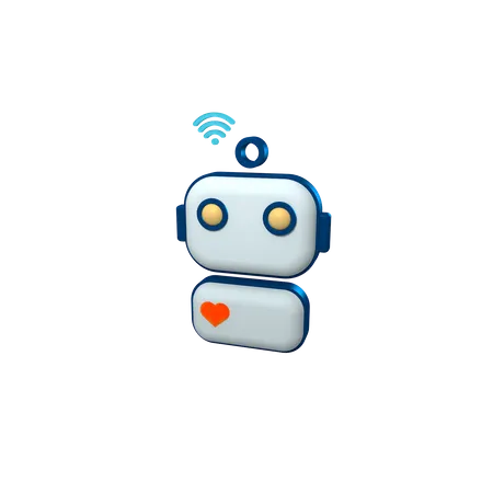 Chat Bot  3D Icon