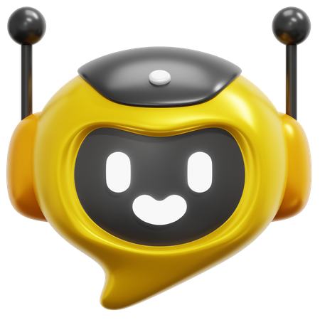 Chat Bot  3D Icon