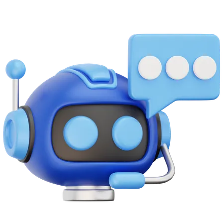 Chat Bot  3D Icon