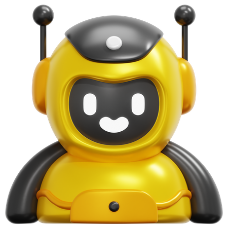 Chat Bot  3D Icon
