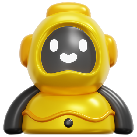 Chat Bot  3D Icon