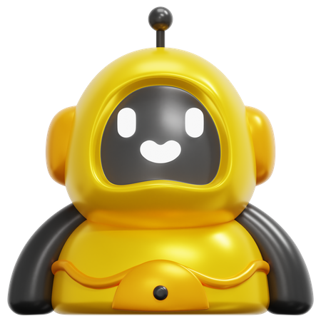 Chat Bot  3D Icon