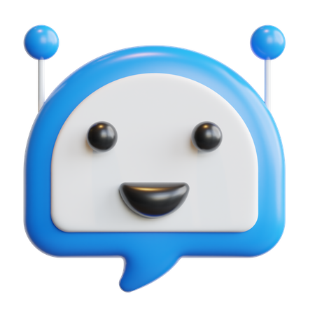 Chat Bot  3D Icon