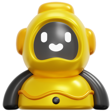 Chat Bot  3D Icon