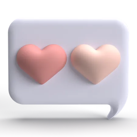 Chat Box  3D Icon