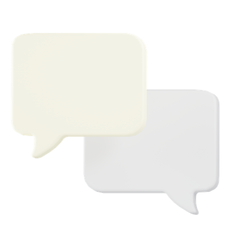 Chat Box  3D Icon