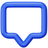 chat box center 3d logo