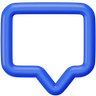 3d chat box right logo
