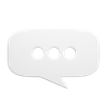 3d chat-bubble emoji