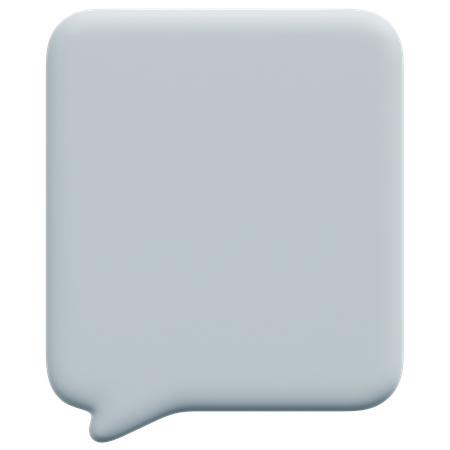 Chat Bubble  3D Icon