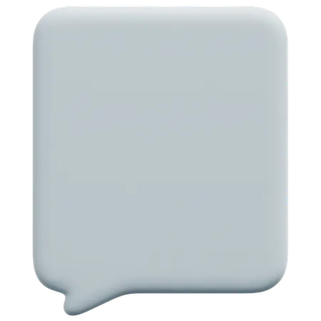 Chat Bubble  3D Icon