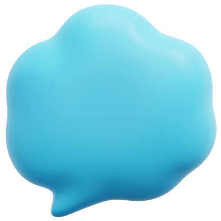 Chat Bubble  3D Icon