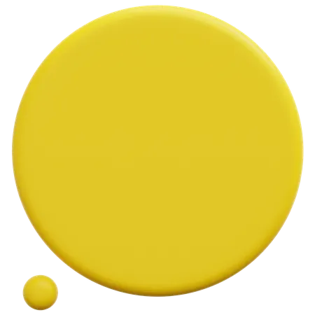 Chat Bubble  3D Icon