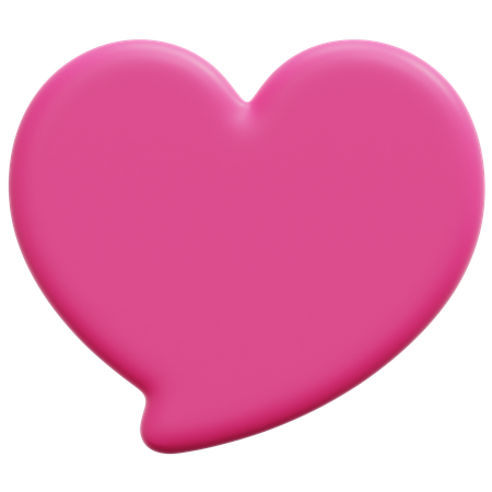 Chat Bubble  3D Icon