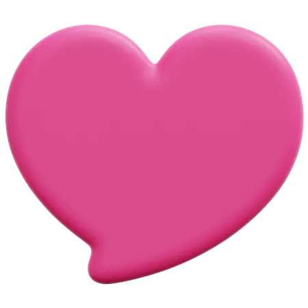 Chat Bubble  3D Icon