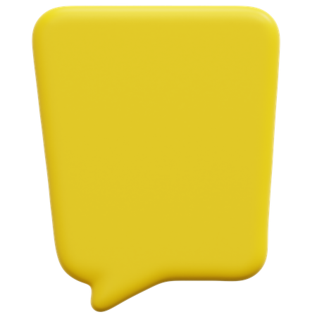 Chat Bubble  3D Icon