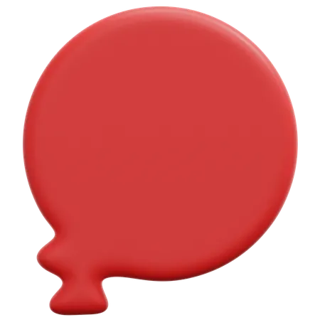 Chat Bubble  3D Icon