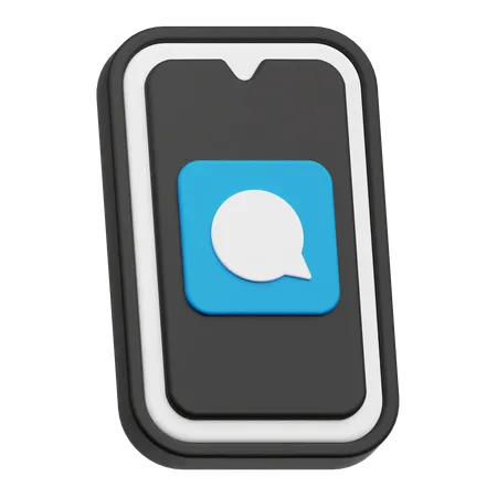 Chat bubble  3D Icon