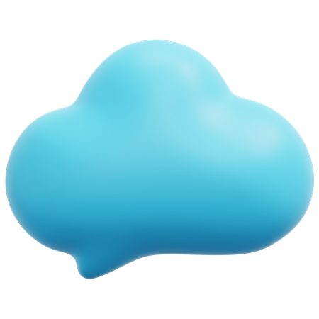 Chat Bubble  3D Icon