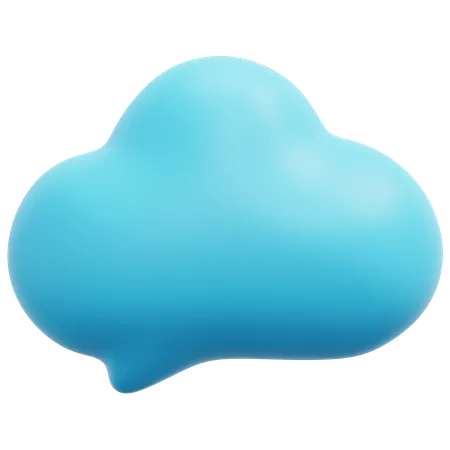 Chat Bubble  3D Icon