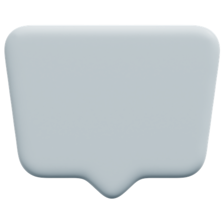 Chat Bubble  3D Icon