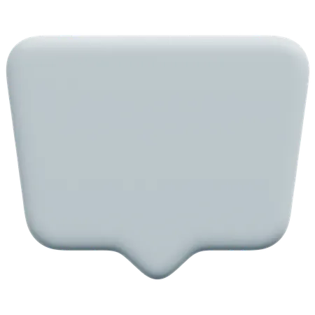 Chat Bubble  3D Icon