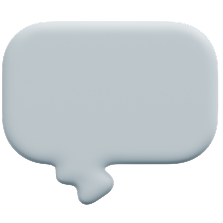 Chat Bubble  3D Icon