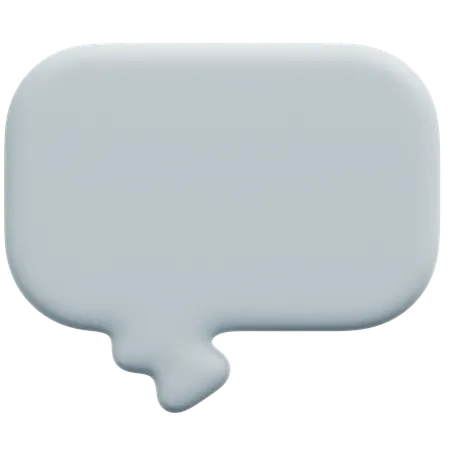 Chat Bubble  3D Icon