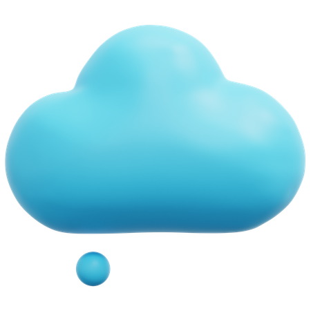 Chat Bubble  3D Icon