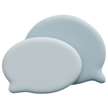 Chat Bubble  3D Icon