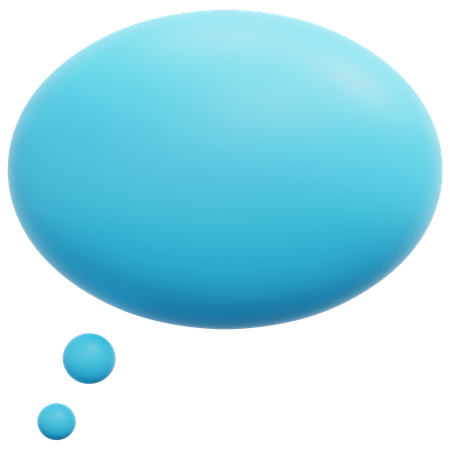 Chat Bubble  3D Icon