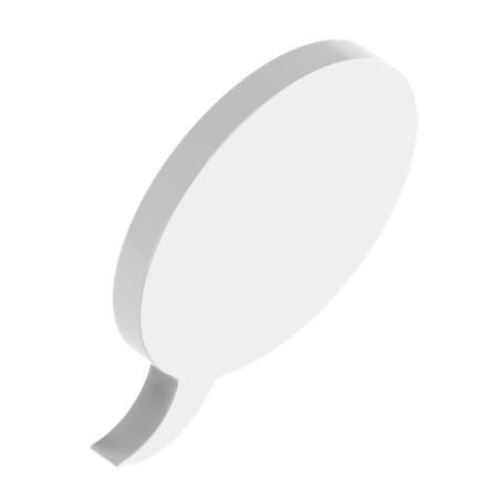 Chat Bubble  3D Icon