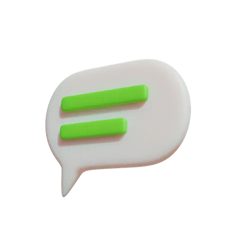 3 D Illustration Of Chat Perfect For 3 D Icon Ecommerce Market Store Etc 3D Illustration