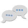 chat-bubble emoji 3d