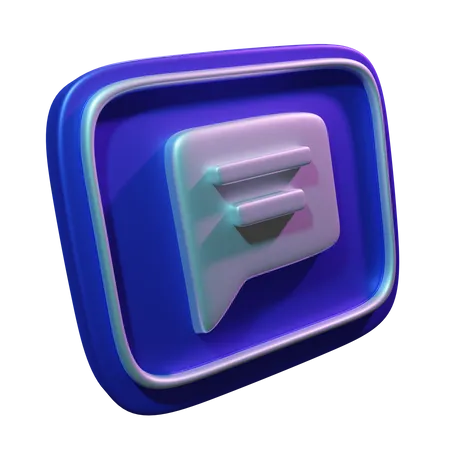Chat Download This Item Now 3D Icon