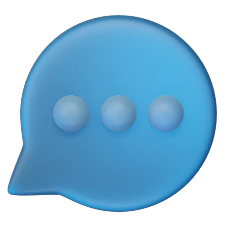 Chatbubble User Interface 3 D Icon Pack 3D Icon