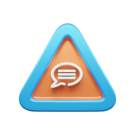 Bulle de discussion  3D Icon