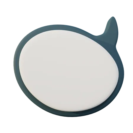 Bulle de discussion  3D Icon