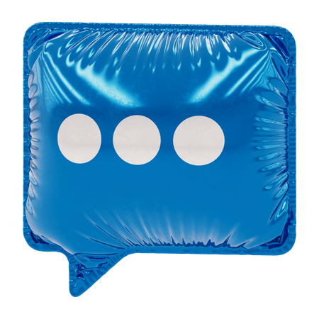 Bulle de discussion  3D Icon