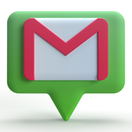 Correo de chat  3D Icon