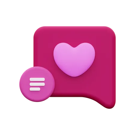 J'adore discuter  3D Icon