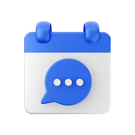 Chat-Datum  3D Icon